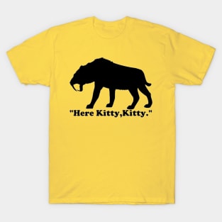 Saber-Tooth Black T-Shirt